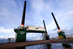 Typhoon 3000 Jack up barge