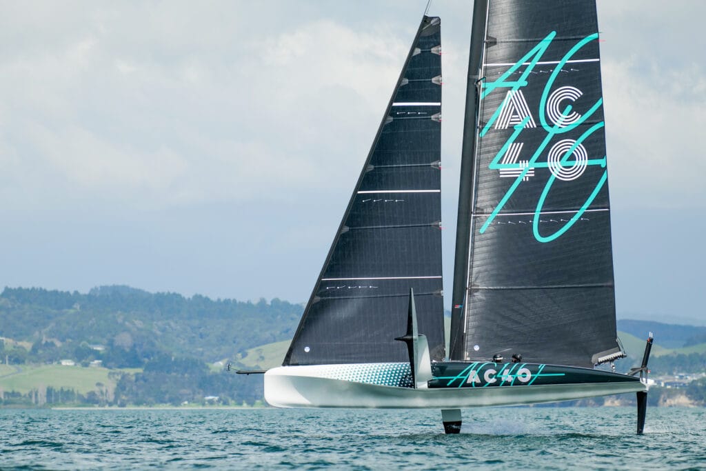 America’s Cup Recon Emirates Team New Zealand AC40