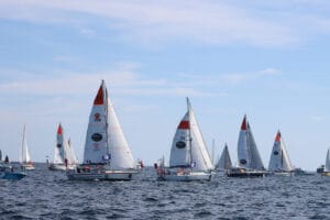 GGR2022 fleet at the startline