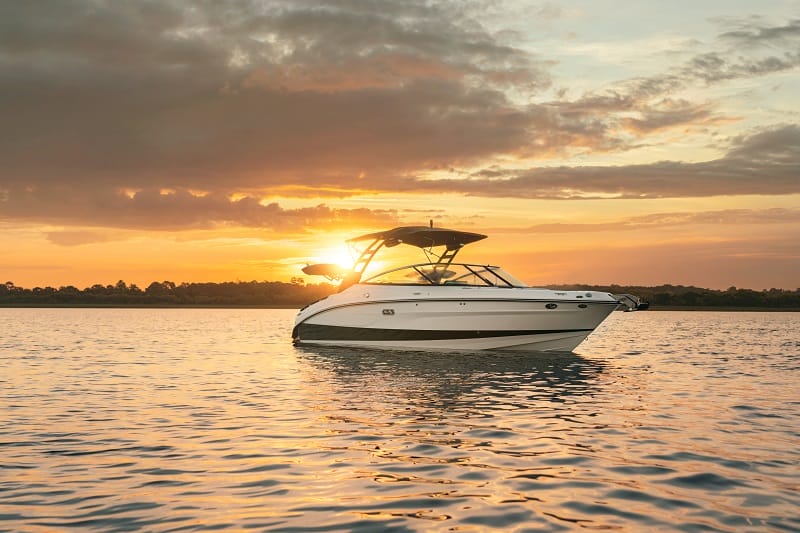 SLX 260 Surf at sunset