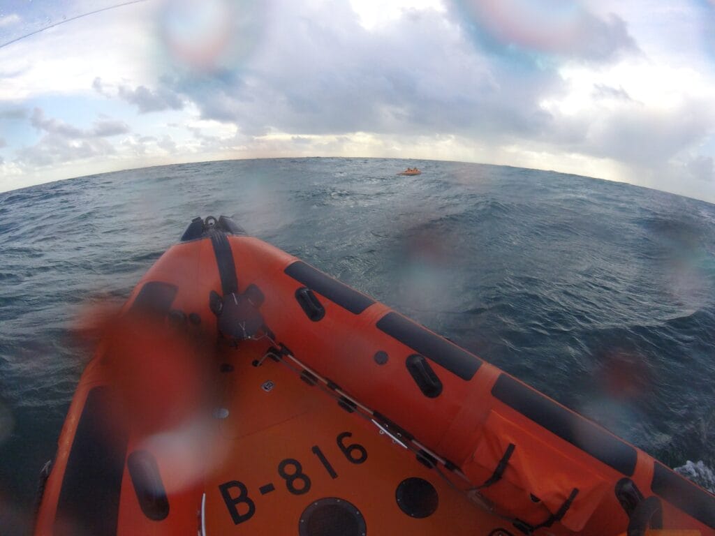 Jersey RNLI rescue boat