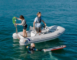 EJET330 tender by HIghfield Boats