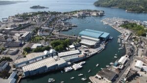 Princess Yachts' Newport Street factory in Plymouth