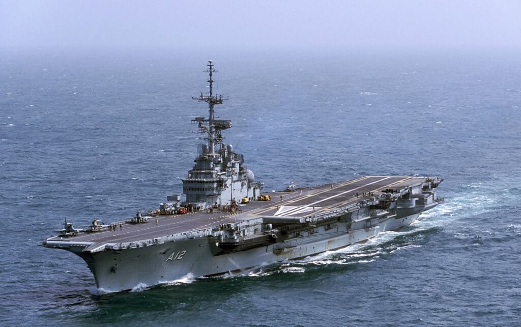 Sao Paulo at sea