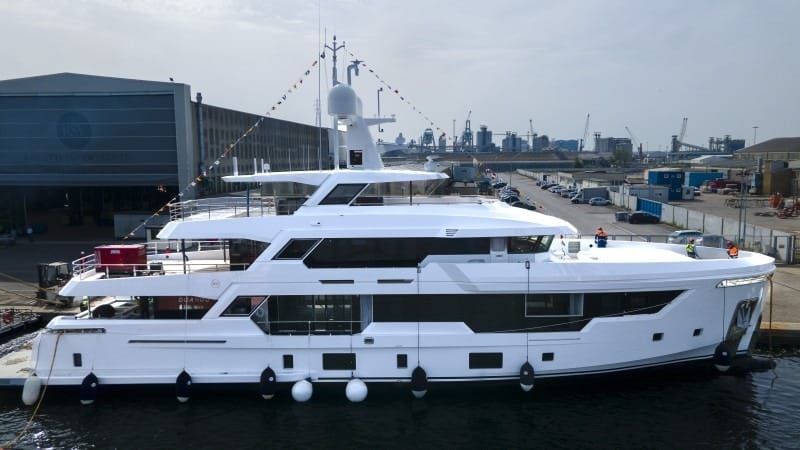 Rosetti Superyachts' second vessel launched: RSY 38M EXP