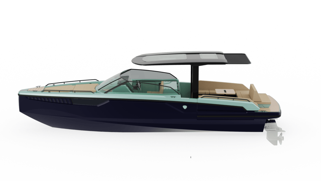 Ripple Boats electric dayboat rendering