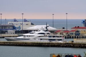 Superyacht Graceful at Sochi.