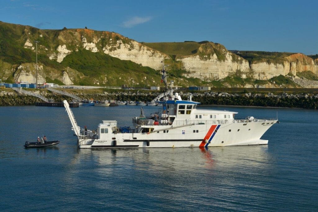 Drassm's archaeological research vessel, named Andre Malraux, will carry out the survey off Dunkirk to find lost ships during 'Operation Dynamo' in 1940