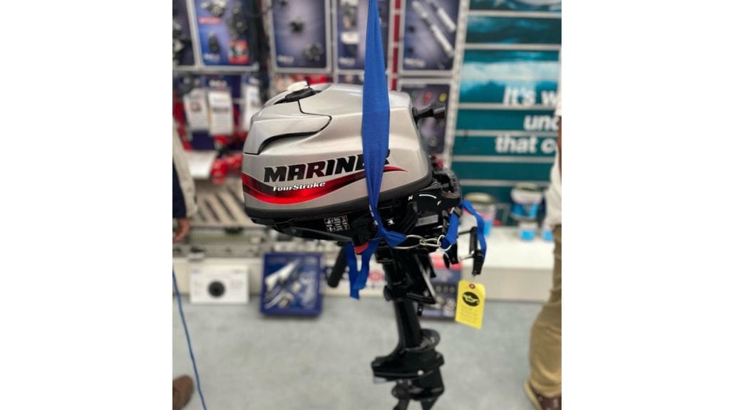 Barton Marine launches outboard motor sling