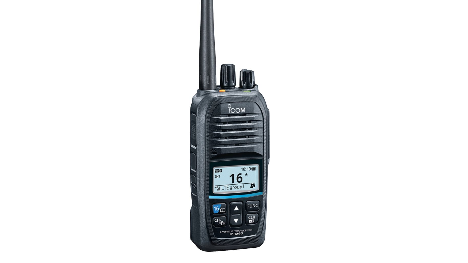 Icom выпускает «первую в мире» морскую гибридную радиостанцию ​​IP-M60  VHF/LTE