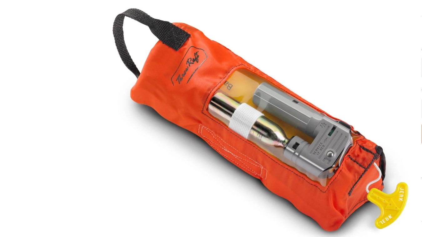 US Coast Guard to use ThrowRaft's selfinflating device