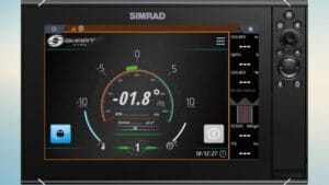 Simrad marine multifunction display