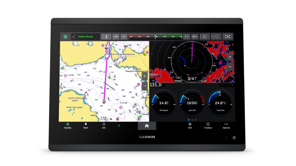 Garmin GPSMAP chartplotter