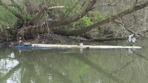 boat under the water