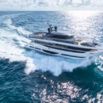 A Princess Yacht in the water