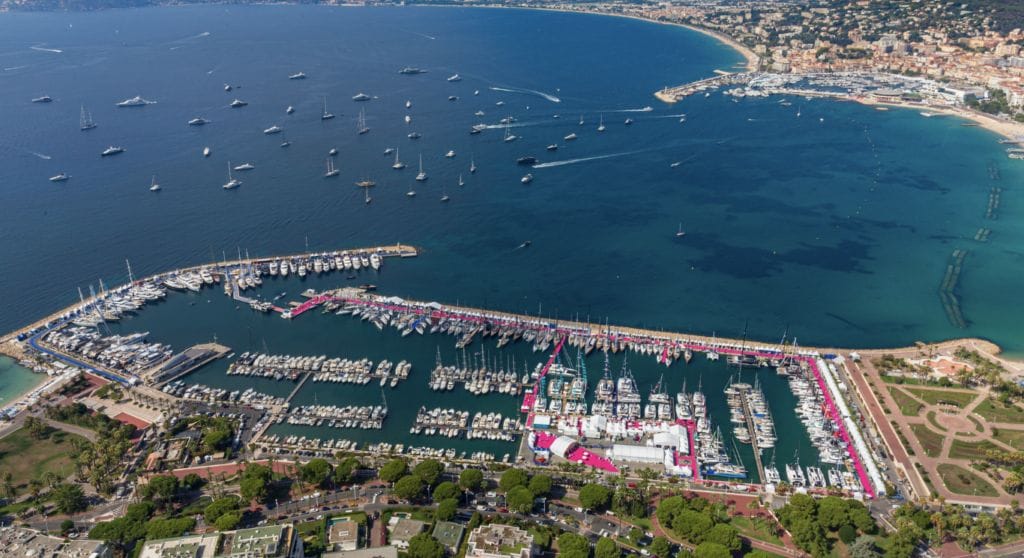 Cannes from above