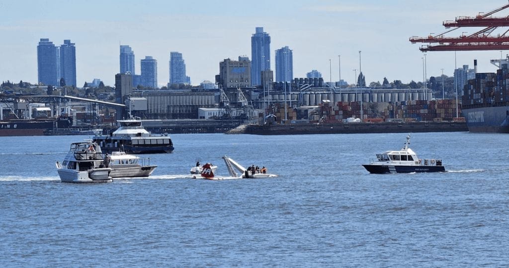 seaplane crash in Vancouver