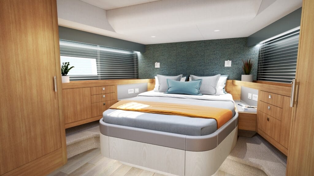 Arksen 65 master cabin rendering