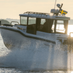 One of Dromeas Yachts' boats on the water