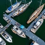 MDL Ocean Village Marina from above