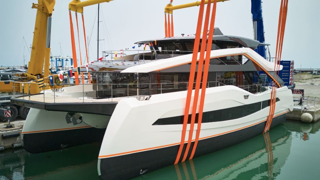 Wider Yachts launches second catamaran in WiderCat 92 series