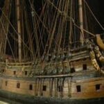 CGI image of historic British naval shipwreck