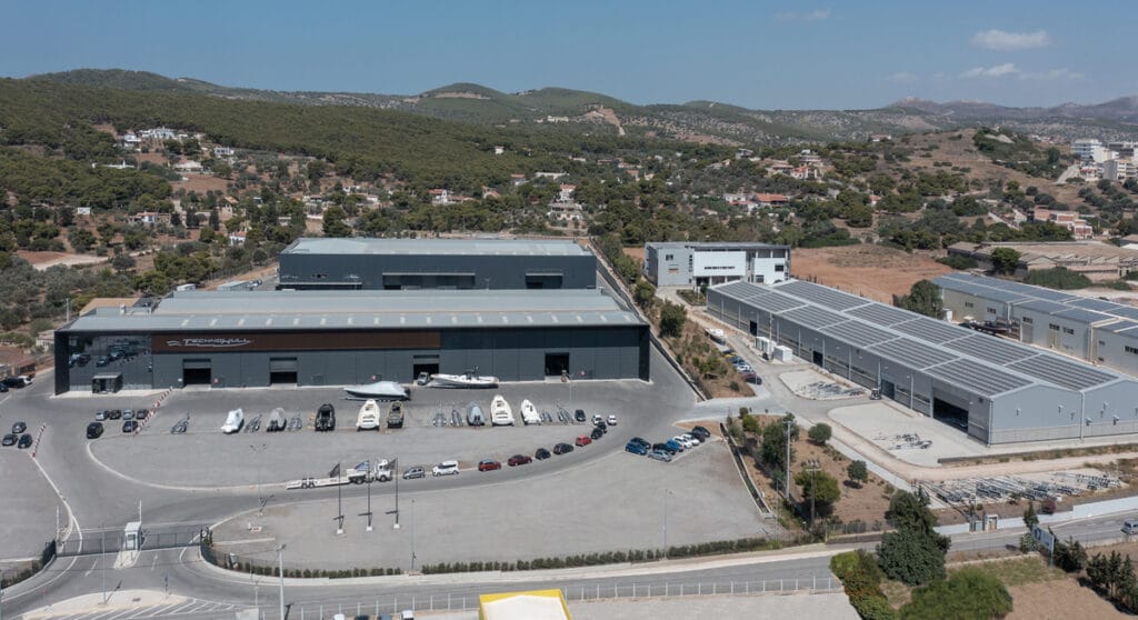 TECHNOHULL shipyard from above