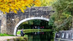 canal in autumn