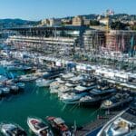 Genoa Boat Show from above