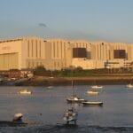 BAE Systems Submarines' 25,000m² Devonshire Dock Hall indoor shipbuilding complex, the largest of its kind in Europe.