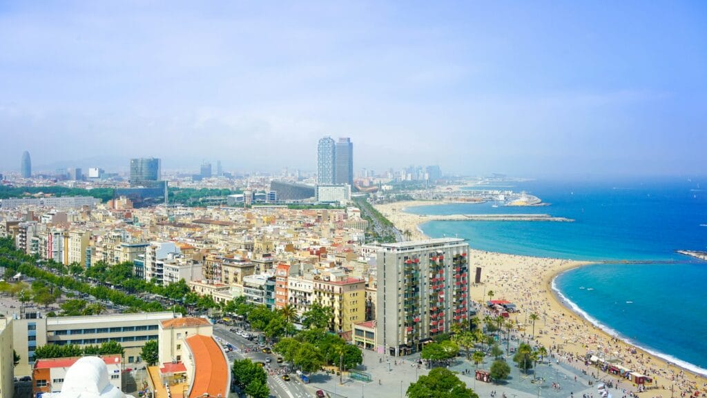 Barcelona beach