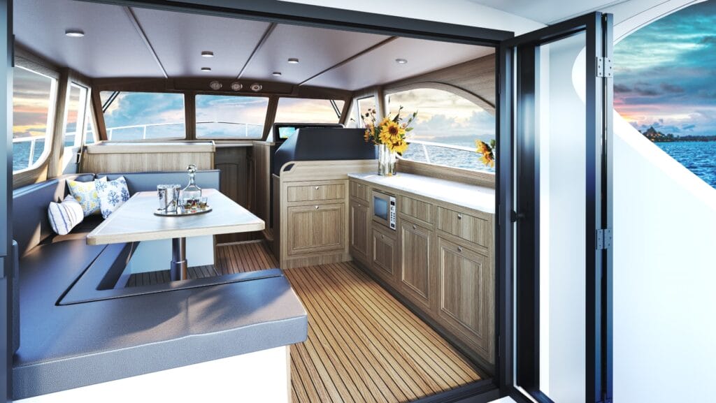 Duchy 45 interior render.