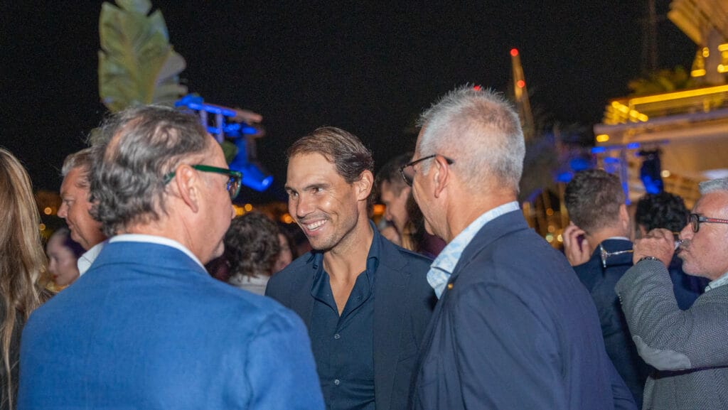 Rafa Nadal at Sunreef event