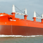 orange bulk carrier