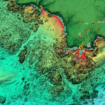 Shaded Relief UK Mounts Bay Cornwall image courtesy of C-MAP