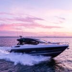 Sunseeker Predator boat sailing under pink shy as sale of parent company confirmed