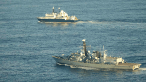 UK Royal Navy ship tracks Russian spy ship into English Channel