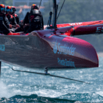 Four sailors flying high as SailGP new T-foil put through its paces