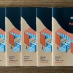 marine trade insurance policy brochures on a table