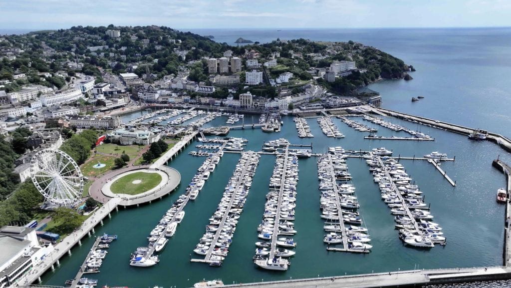 Aerial view of MDL's Torquay Marina